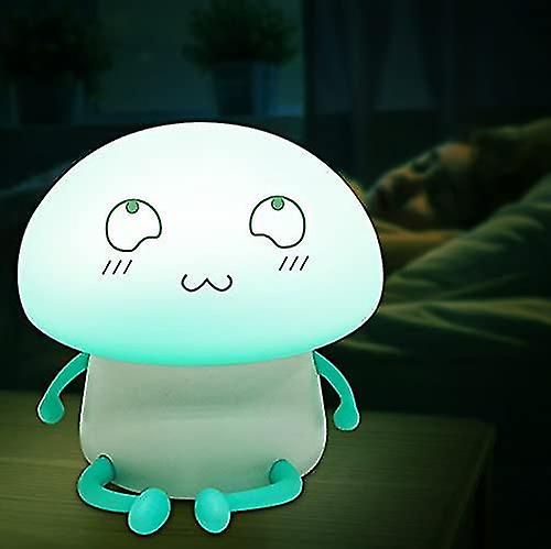 Night Light Kids Night Light Baby， Portable Led Night Light Usb Silicone Lamp For Bedroom Gift Toy Soft Light， Good For Sleeping (blue)