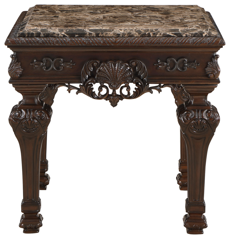 Traditional Living Room Table Set  3 Piece Set   Victorian   Coffee Table Sets   by Furniture Import  ampExport Inc.  Houzz