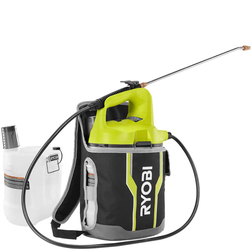 Ryobi ONE+ 18V Cordless Battery 2 Gal. Chemical Sprayer with Holster and Extra Tank (Tool Only)