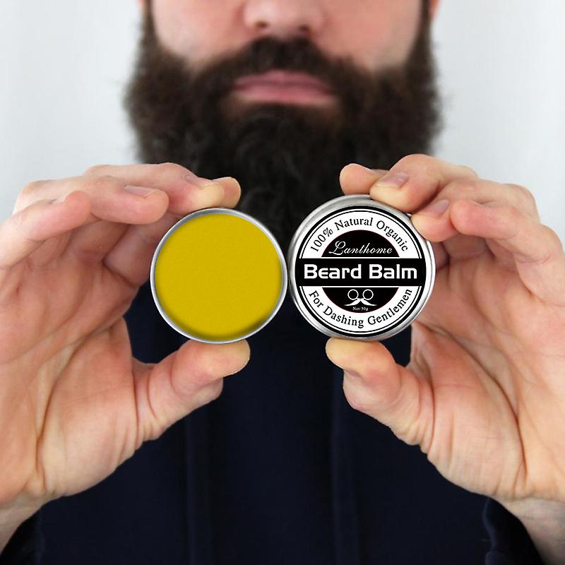 Born Pretty Natural Professional Beard Conditioner Beard Balm For Beard Growth And Organic Moustache Wax For Beard Smooth Styling For Men