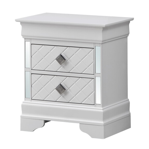 Glory Furniture Verona G6790 N Nightstand  Silver ...