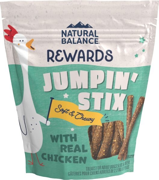 Natural Balance Rewards Jumpin' Stix With Real Chicken Dog Treats