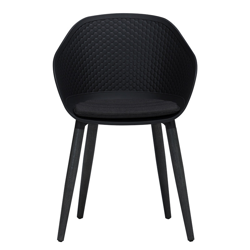 UNITY Arm Chair - Dark Grey & Black