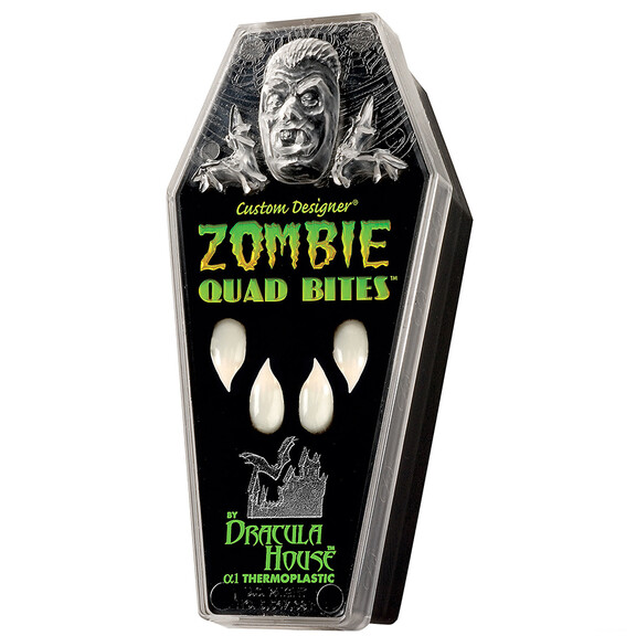 Morris Costumes Zombie Quad Bites Fangs