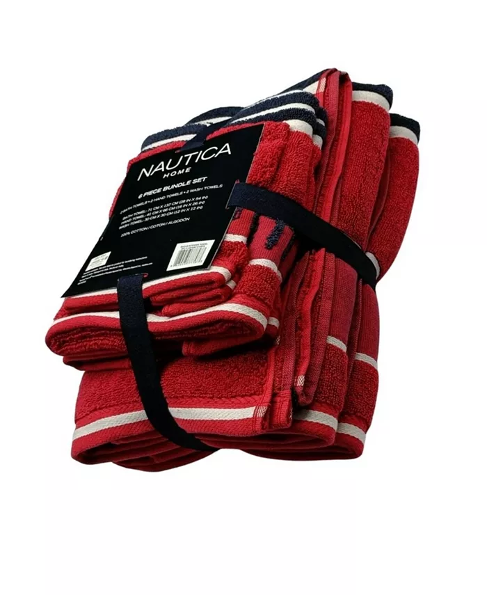 Nautica Radar Cotton Terry 6 Piece Towel Set