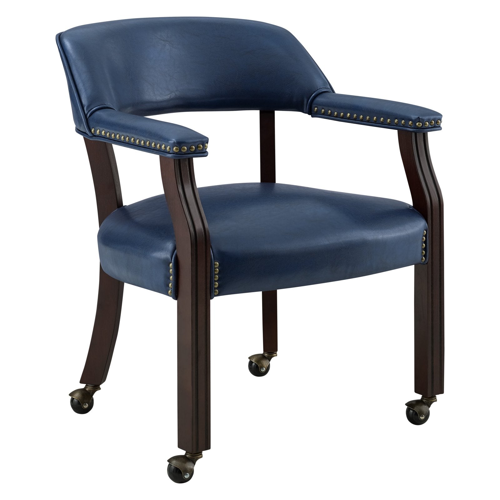 Steve Silver Co. Tournament Dining Arm Chair with Casters