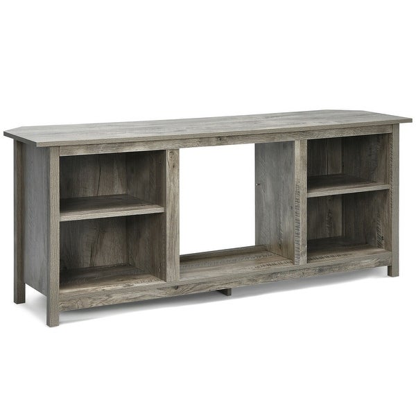 2-Tier Entertainment Media Console Center- - 58