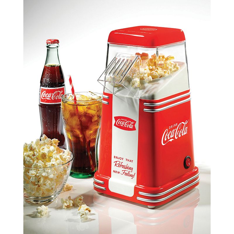 Nostalgia Electrics Limited Edition Coca-Cola Hot Air Popcorn Popper