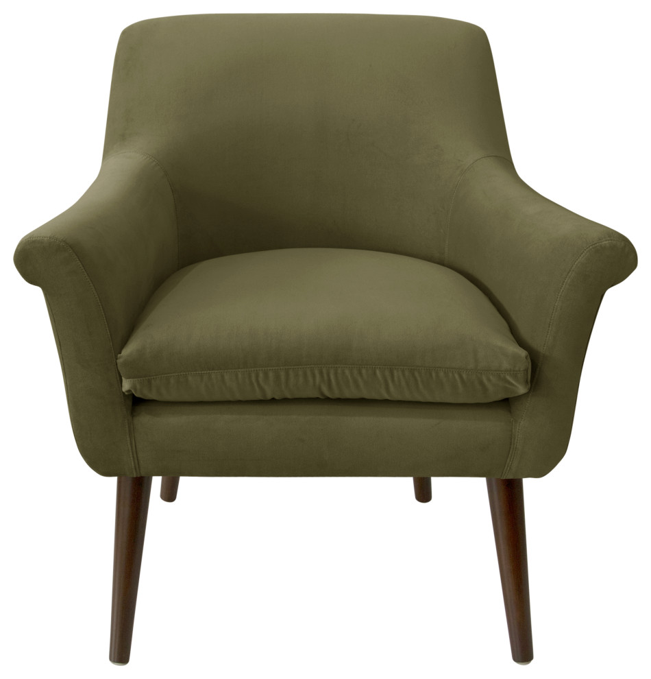 Bennet Modern Armchair Regal   Midcentury   Armchairs And Accent Chairs   by Skyline Furniture Mfg Inc  Houzz