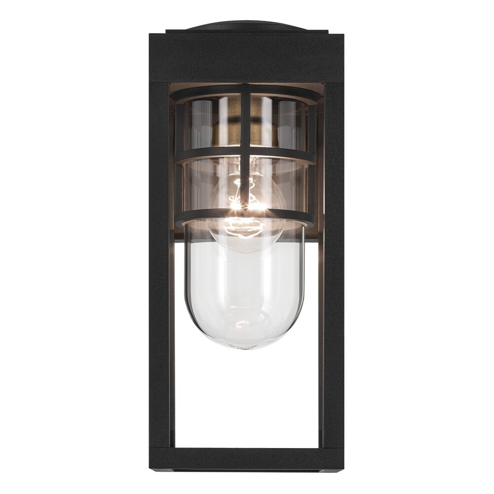 Kichler Lighting Hone 13 in. 1 Light Textured Black Outdoor Wall Sconce