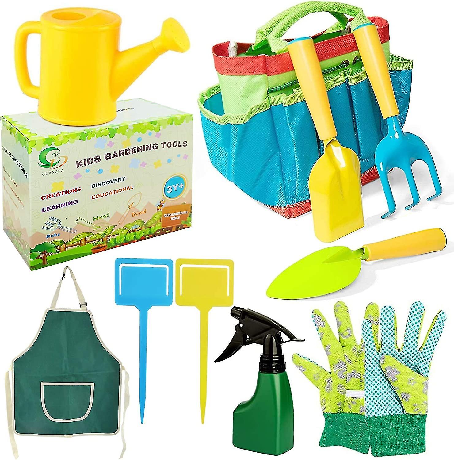 Children's Garden Tools，garden Toy Set，beach/garden Play Tools，outdoor Garden Tool Set，kids Gardening Tools，kindergarten Watering Can，children's Water