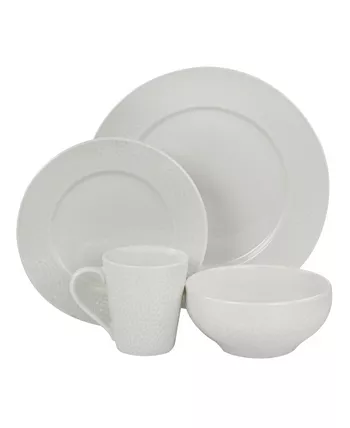 Elama Alexa 16 Piece Porcelain Dinnerware Set Service for 4