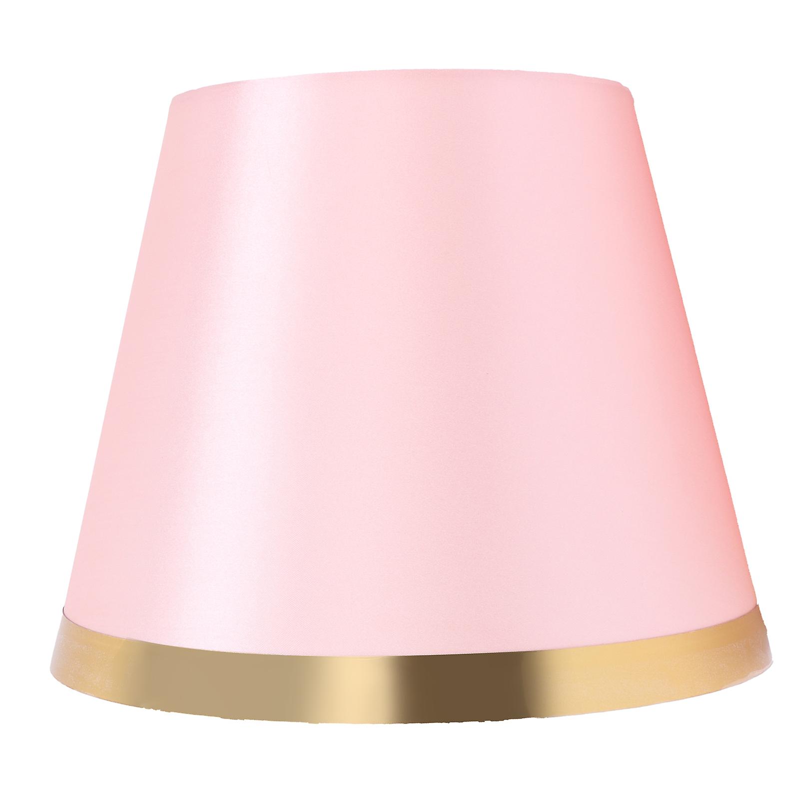 Fabric Lamp Shade European Style Modern Lampshade for E27 Table Lamp Floor Light SuppliesPX132 Pink