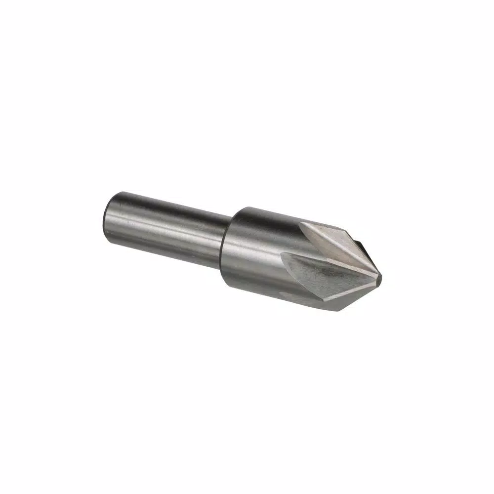 Drill America 1-1/4 in. 100-Degree High Speed Steel Countersink Bit with 6 Flutes and#8211; XDC Depot