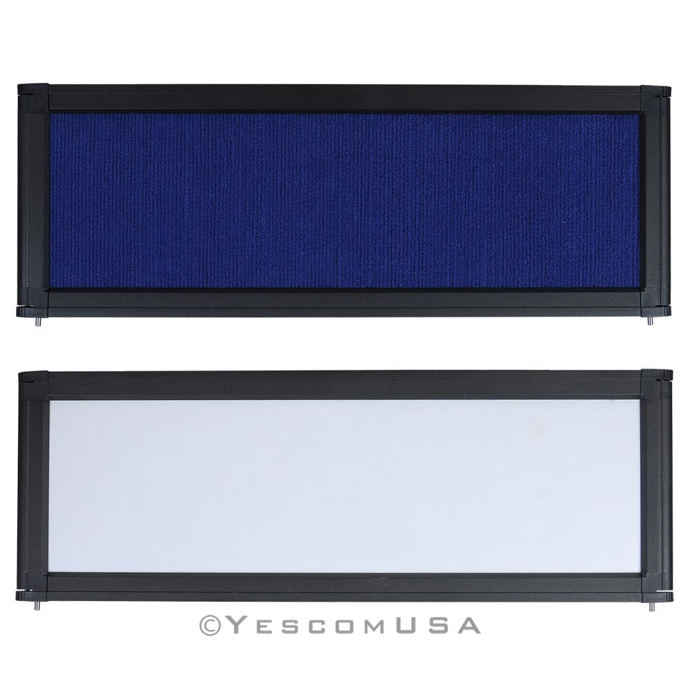 Yescom Trade Show Display Folding Board Header Blue