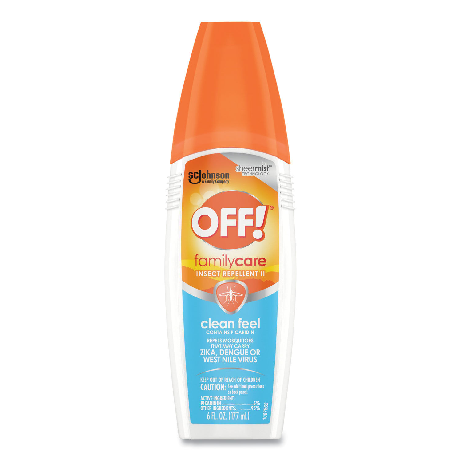 FamilyCare Clean Feel Spray Insect Repellent by OFF!andreg; SJN629380