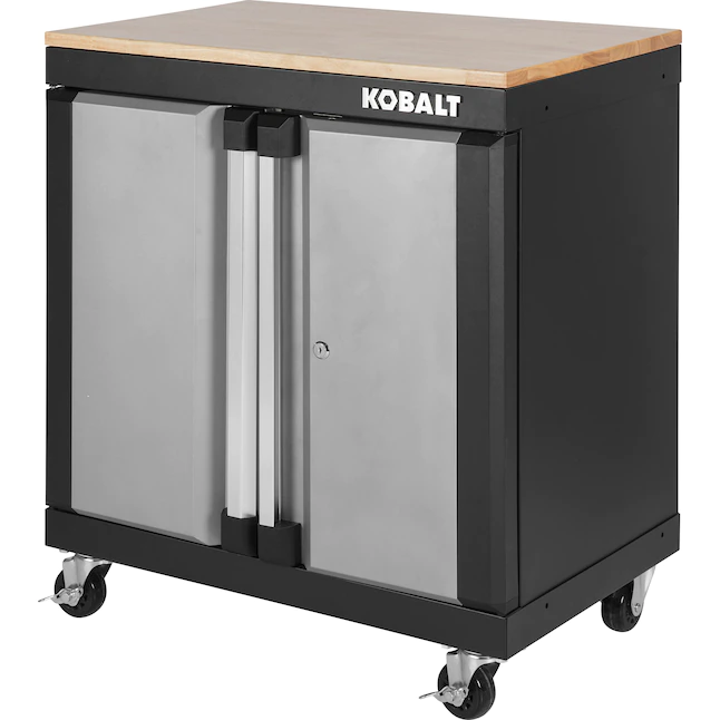 Kobalt Steel Freestanding Garage Cabinet (28-in W x 32.8-in H x 18.5-in D)