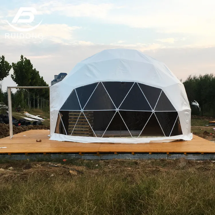 Newest Fashion Design Glamping Geo Dome Tent Camping House Hotel Tents For Outdoor Accommodation