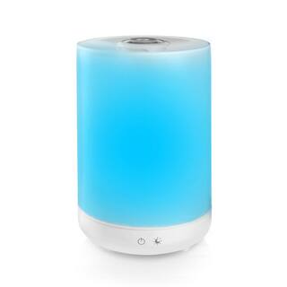 Bell + Howell 1 Gal. Capacity Ultrasonic Color Changing Top Fill Humidifier with Cool Mist and Aroma Diffuser 7105