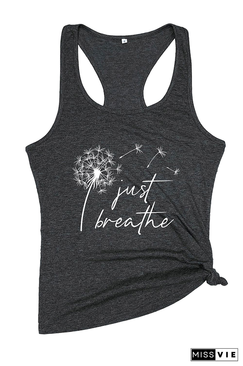 Just Breathe Dandelion, Momlife, Just Breathe, Inspirational Quotes, Mommy Quotes Tank Top Wholesale