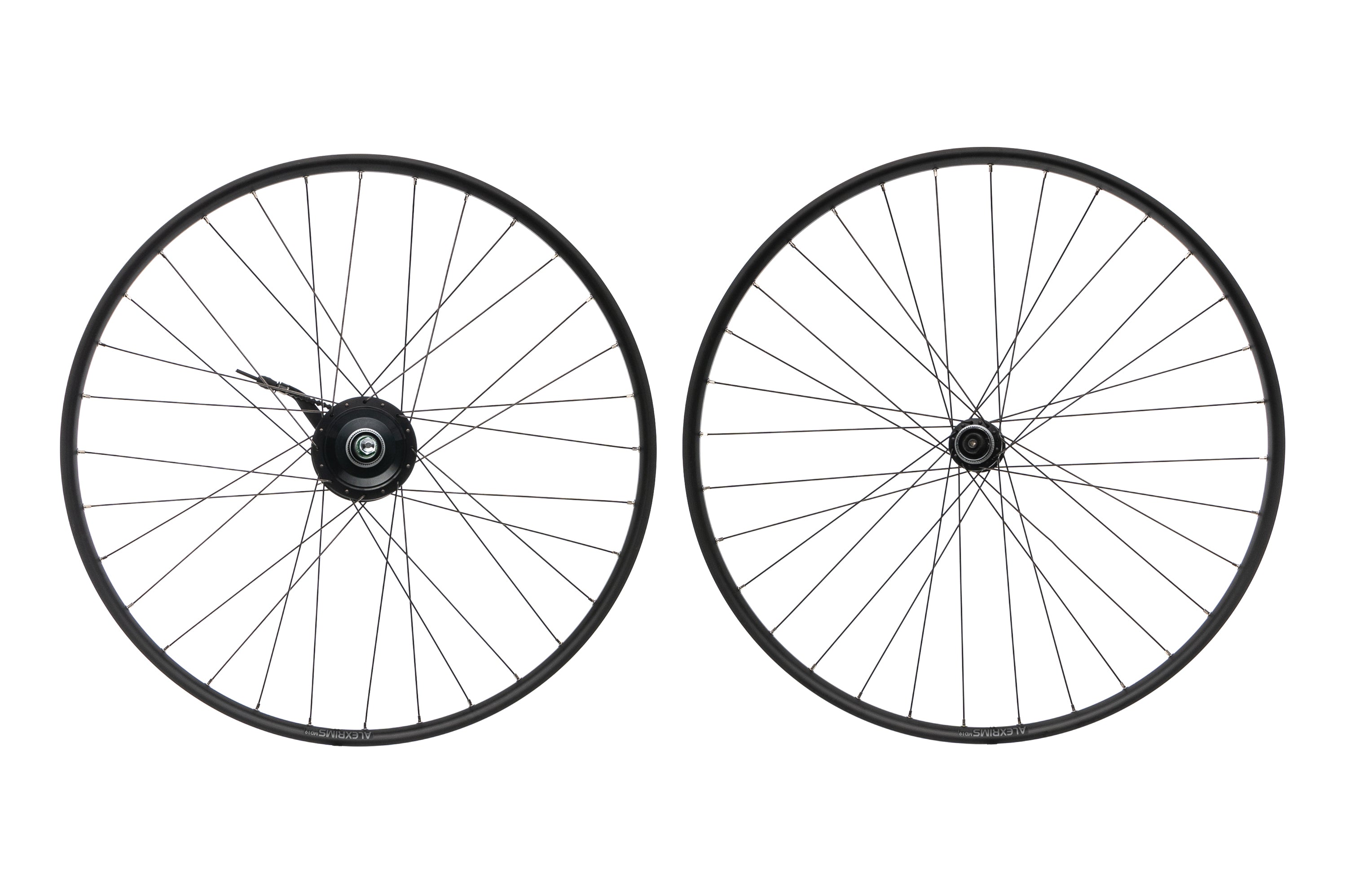 Alex Rims MD19 w/ Shimano Alfine Rear Hub Aluminum Tubeless 650b Wheelset