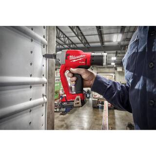 MW M18 FUEL ONE-KEY 18-Volt Lithium-Ion Cordless Rivet Tool w3.0 ah Battery 2660-20-48-11-1835