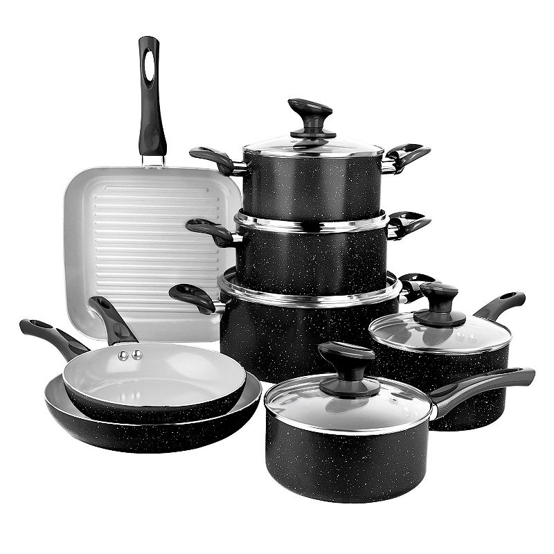 Granitestone Diamond Farmhouse 13-pc. Nonstick Cookware Set