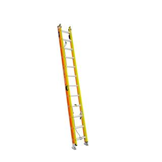 Werner 24 ft. GlideSafe Fiberglass Extension Ladder 300 lbs. Load Capacity Type IA Duty Rating T6224-2GS