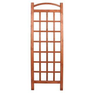 Ejoy 2 ft. W x 6 ft. H Solid Wood Trellis (Set of 2-Pieces) Trellis_GD2472_2pc