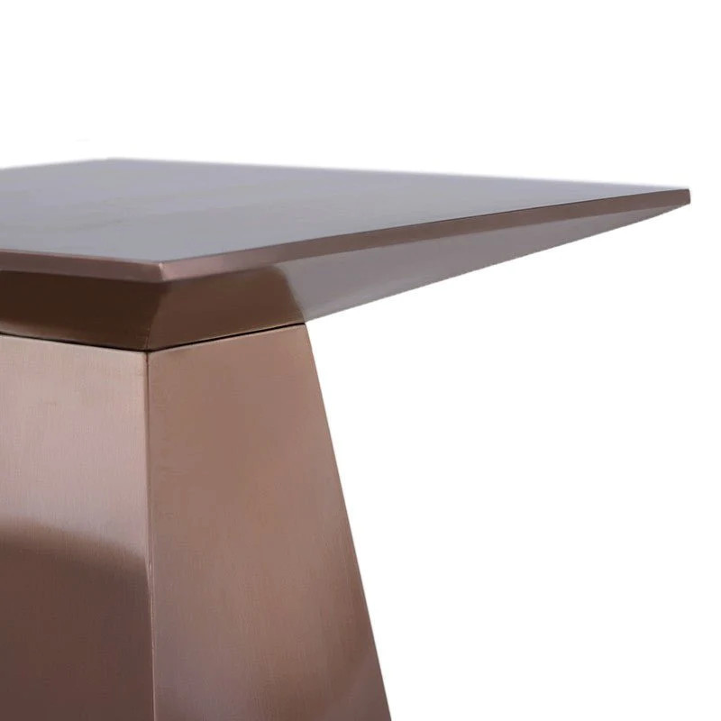 Greta Copper Side Table   Contemporary   Side Tables And End Tables   by Virgil Stanis Design  Houzz