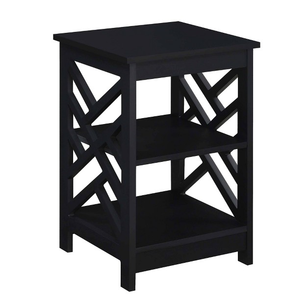 Titan End Table With Shelves Breighton Home