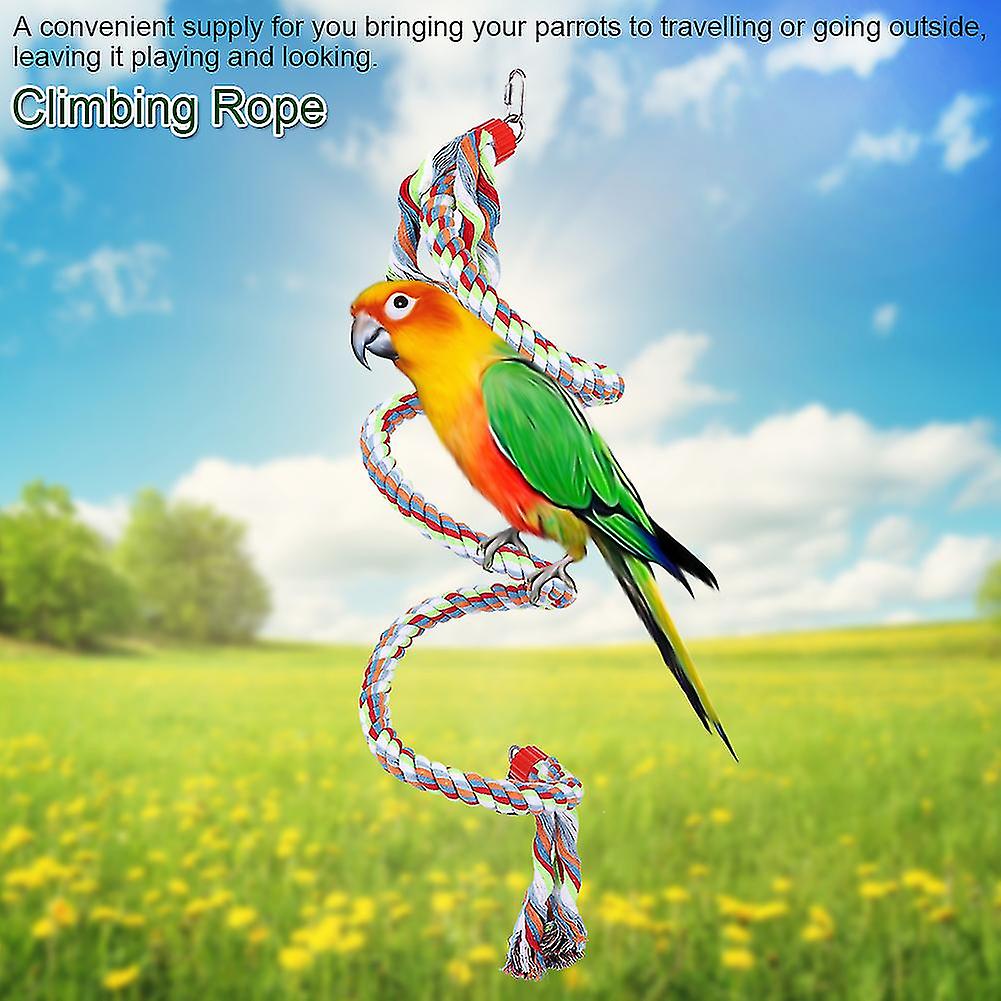 1.6 Meter Parrot Swing Climbing Standing Toys Birds Supplies for Large Medium Small Parrots