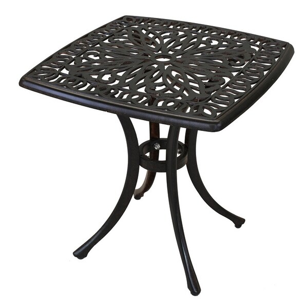 Havenside Home Saybrook Cast Aluminum End Table