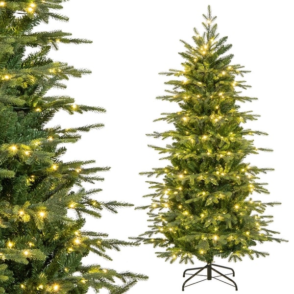 Costway 6/7.5/9 FT Artificial Christmas Tree with 714/1162/1770 Branch