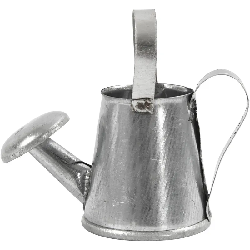 2023 Latest Design High Quality Iron Galvanized Tin Metal Water Can New Indian Made Design Metal Watering Can With Dual Handle