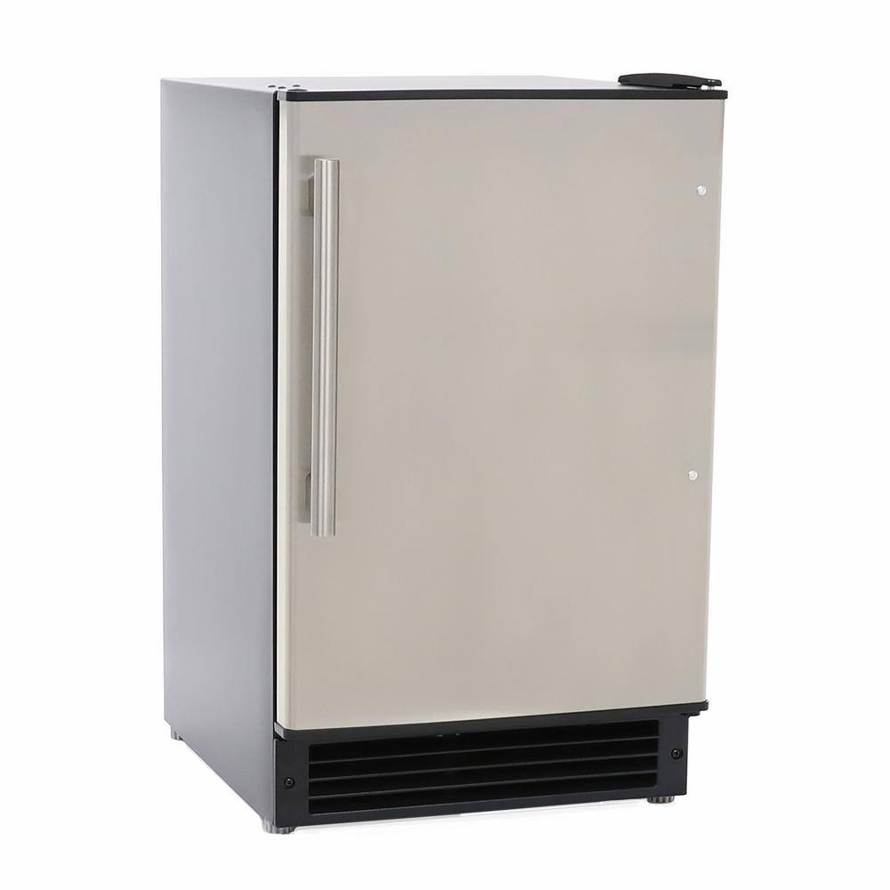 Maxx Ice Countertop or Built-In Ice Maker in Stainless Steel MIMC15C