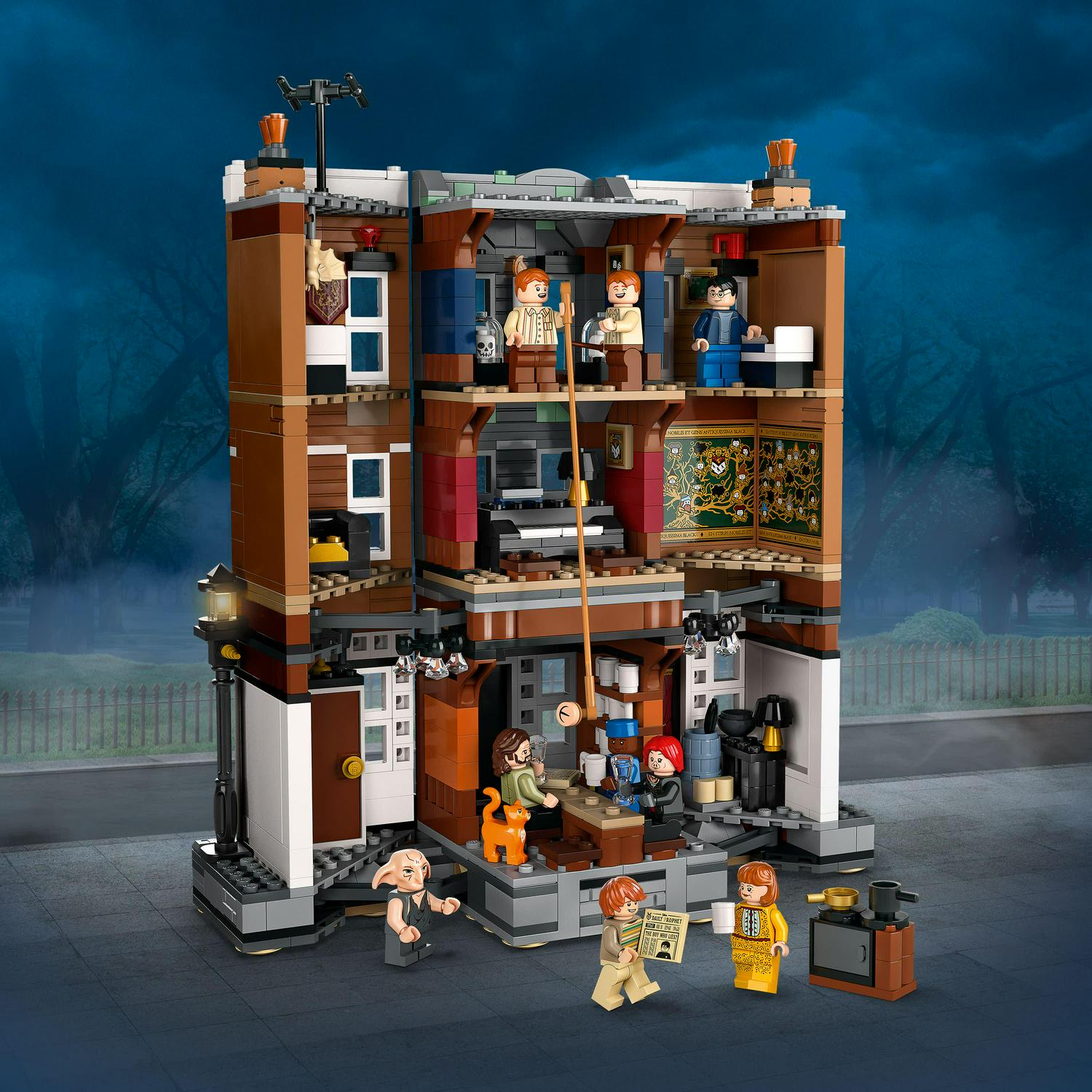 LEGO Harry Potter 12 Grimmauld Place 76408 Building Set (1083 Pieces)  Crowdfused