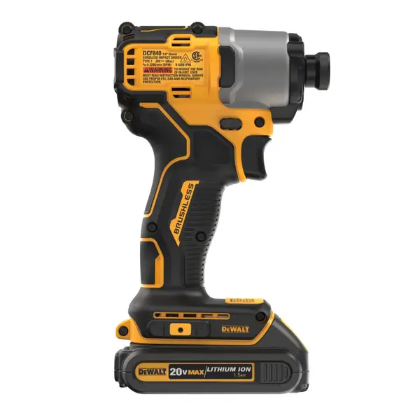 DEWALT 20V MAX* 1/4 Brushless Cordless Impact Driver Kit