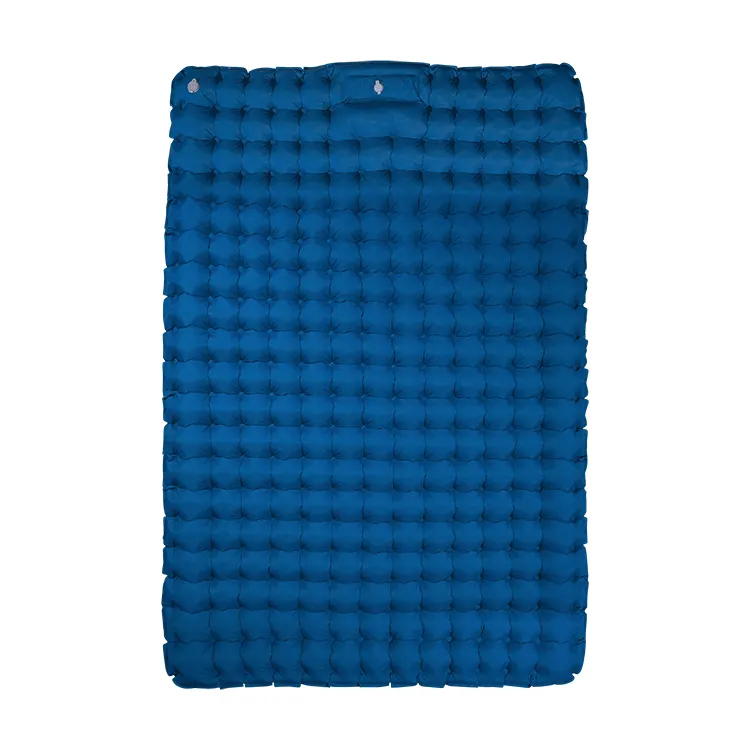 $5 sample Free SHIPPING TPU lightweight camping durable inflatable sleeping mat outdoors ultralight with footpump bed