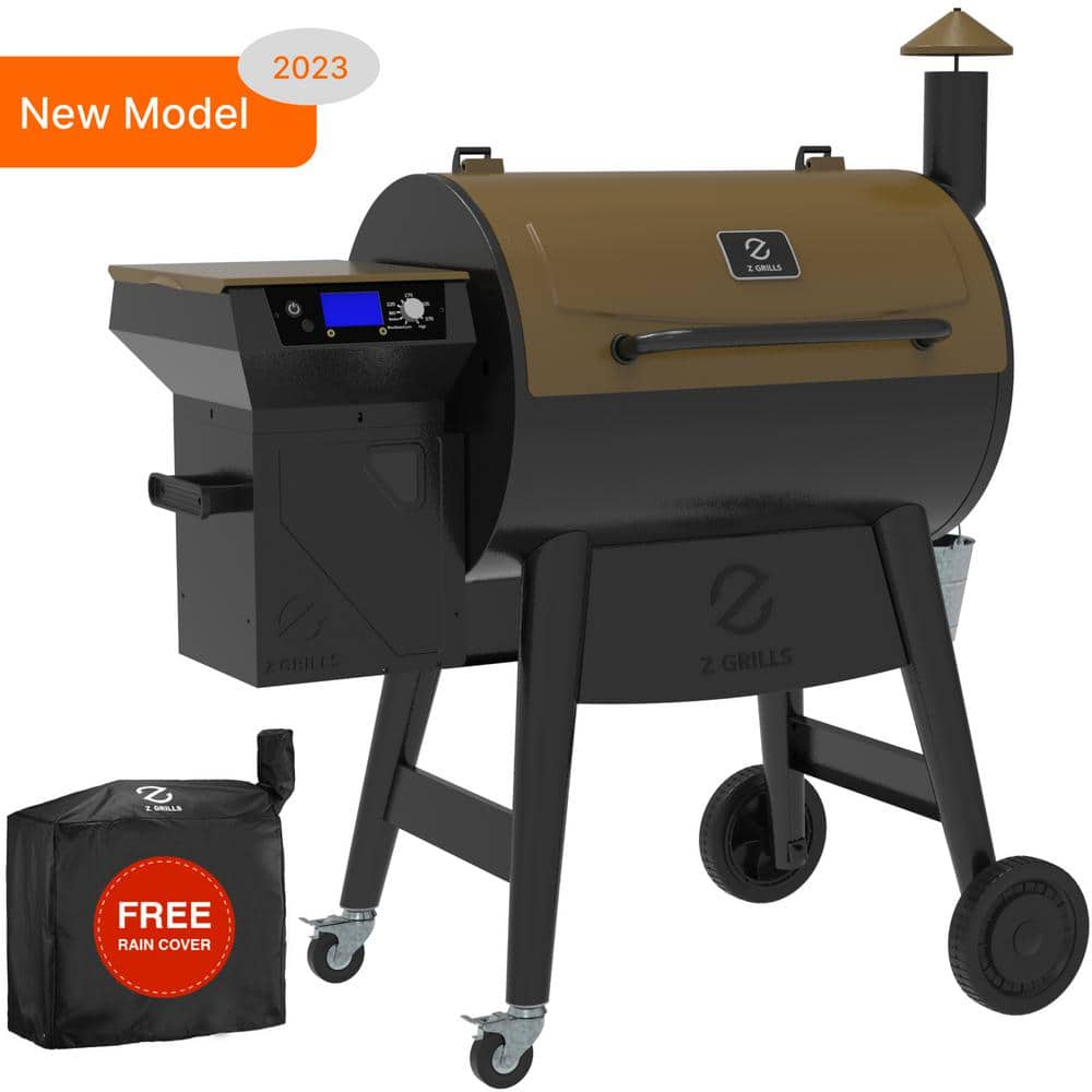 Z GRILLS 694 sq in Pellet Grill and Smoker in Bronze