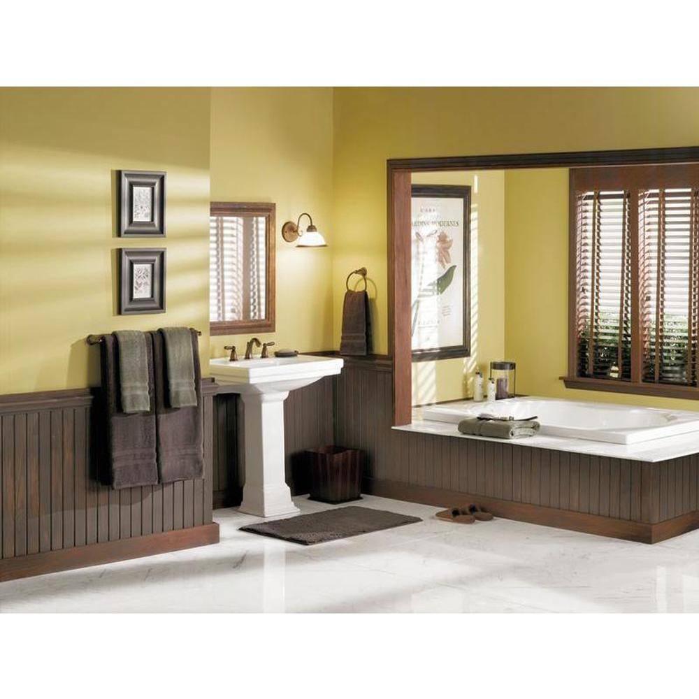 MOEN Brantford 18 in. Towel Bar in Oil Rubbed Bronze YB2218ORB