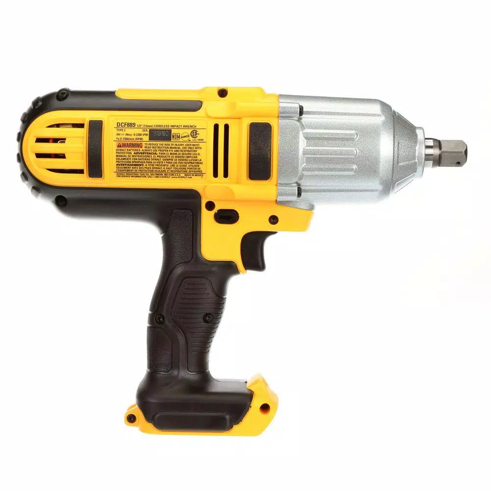 DEWALT 20-Volt MAX Cordless 1/2 in. High Torque Impact Wrench with Detent Pin (Tool-Only) and#8211; XDC Depot