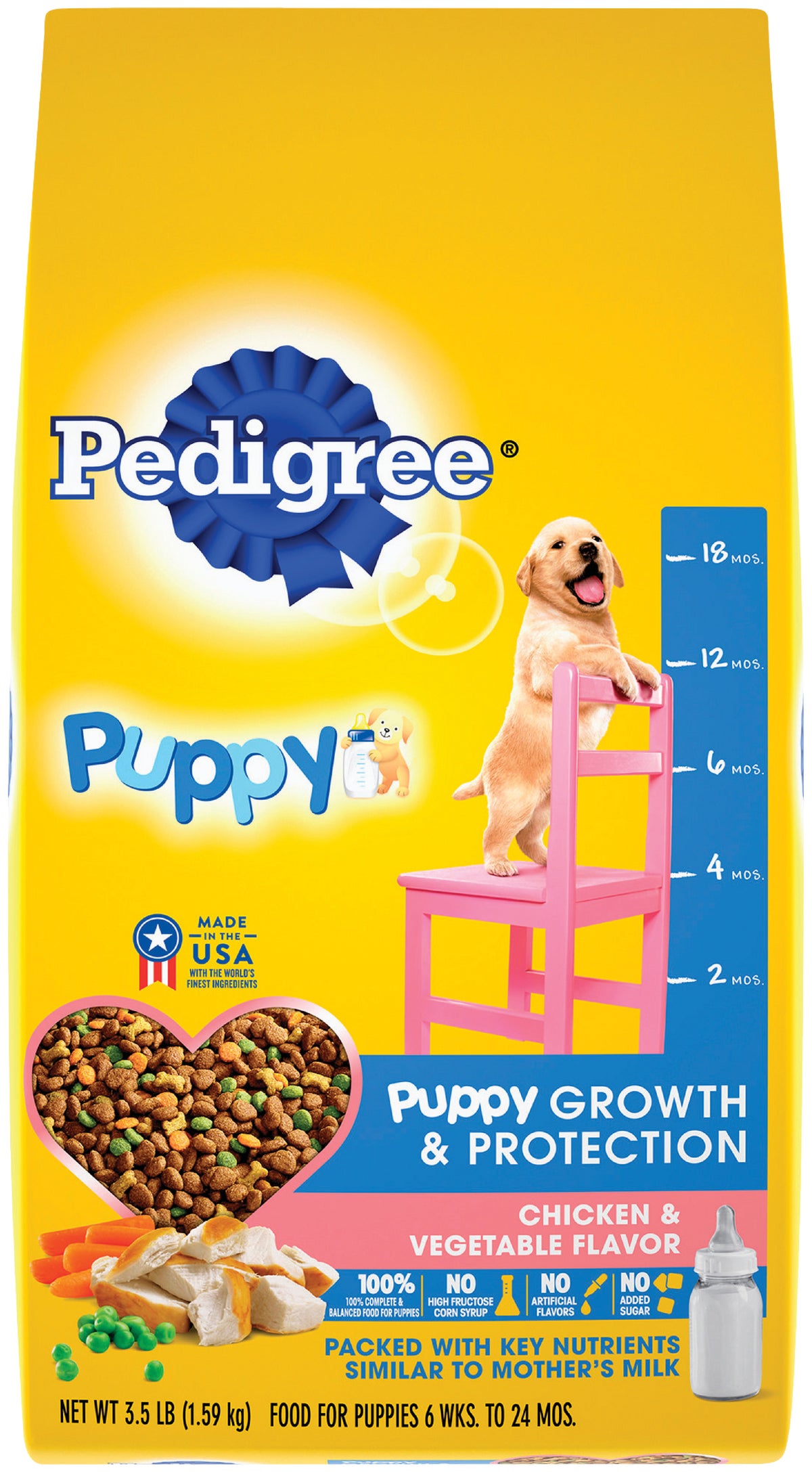 Pedigree Dry Puppy Food 3.5 Lb.