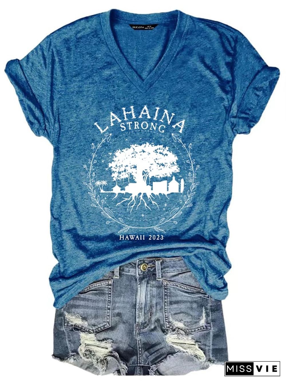 Women's Lahaina Strong Casual T-Shirt