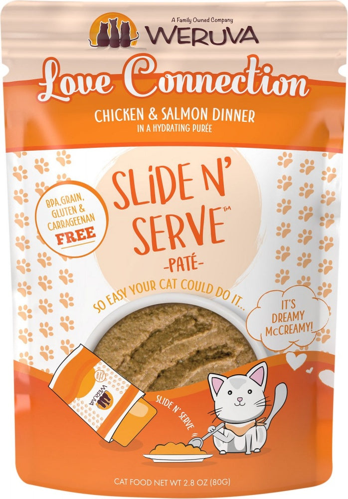 Weruva Slide N Serve Grain Free Love Connection Chicken  Salmon Dinn