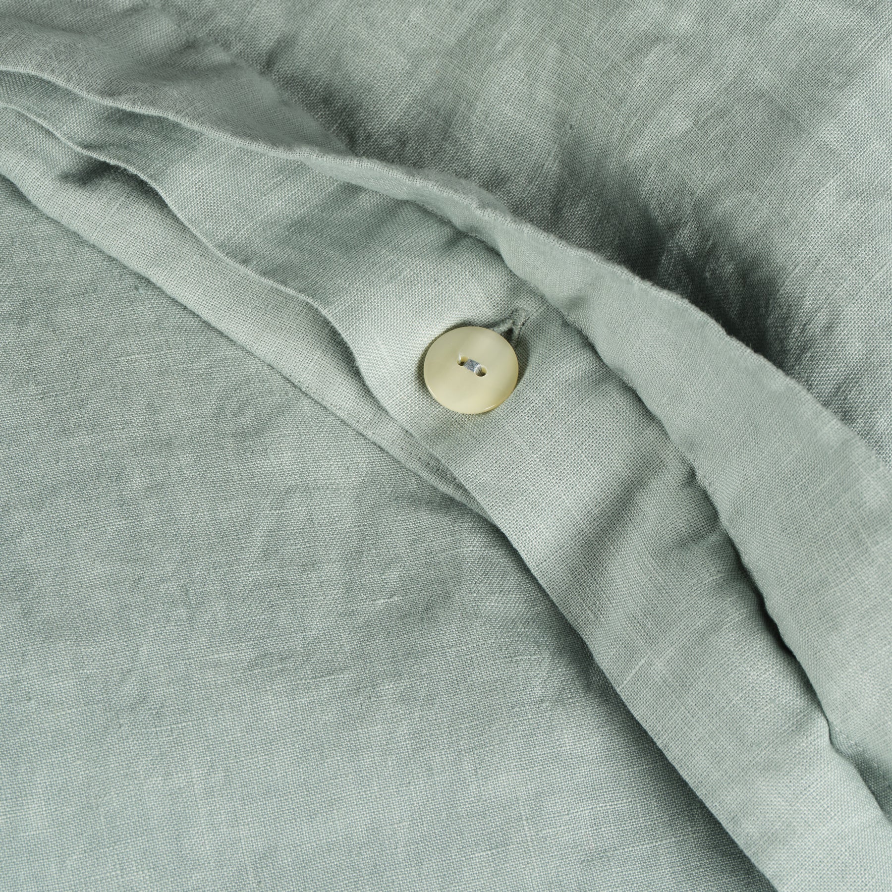 Gray Linen Down Duvet Cover - Soft, Cozy & Elegant Bedding