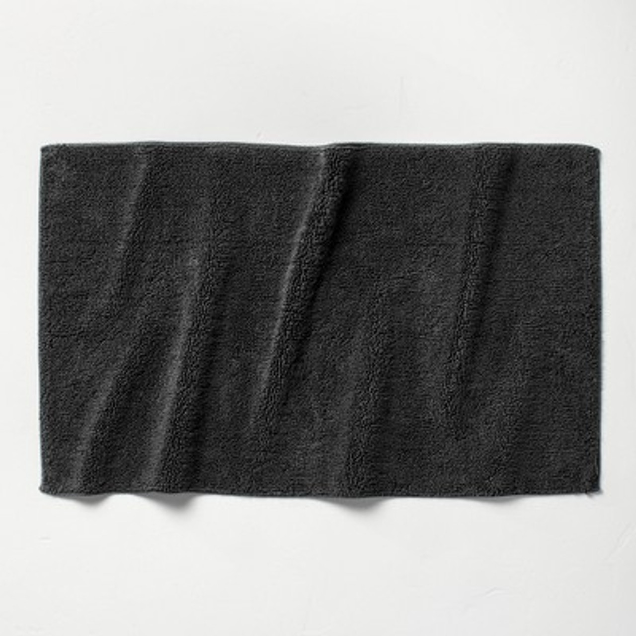 24x40 Looped Bath Rug Black - Casaluna™