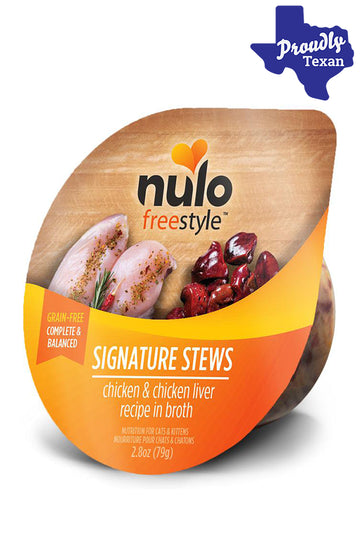 Nulo FreeStyle Chicken and Chicken Liver Stew Wet Cat Food Cups