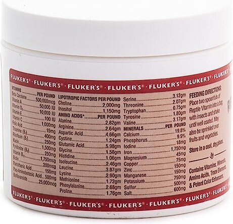 Fluker's Reptile Vitamin with Beta Carotene Reptile Supplement