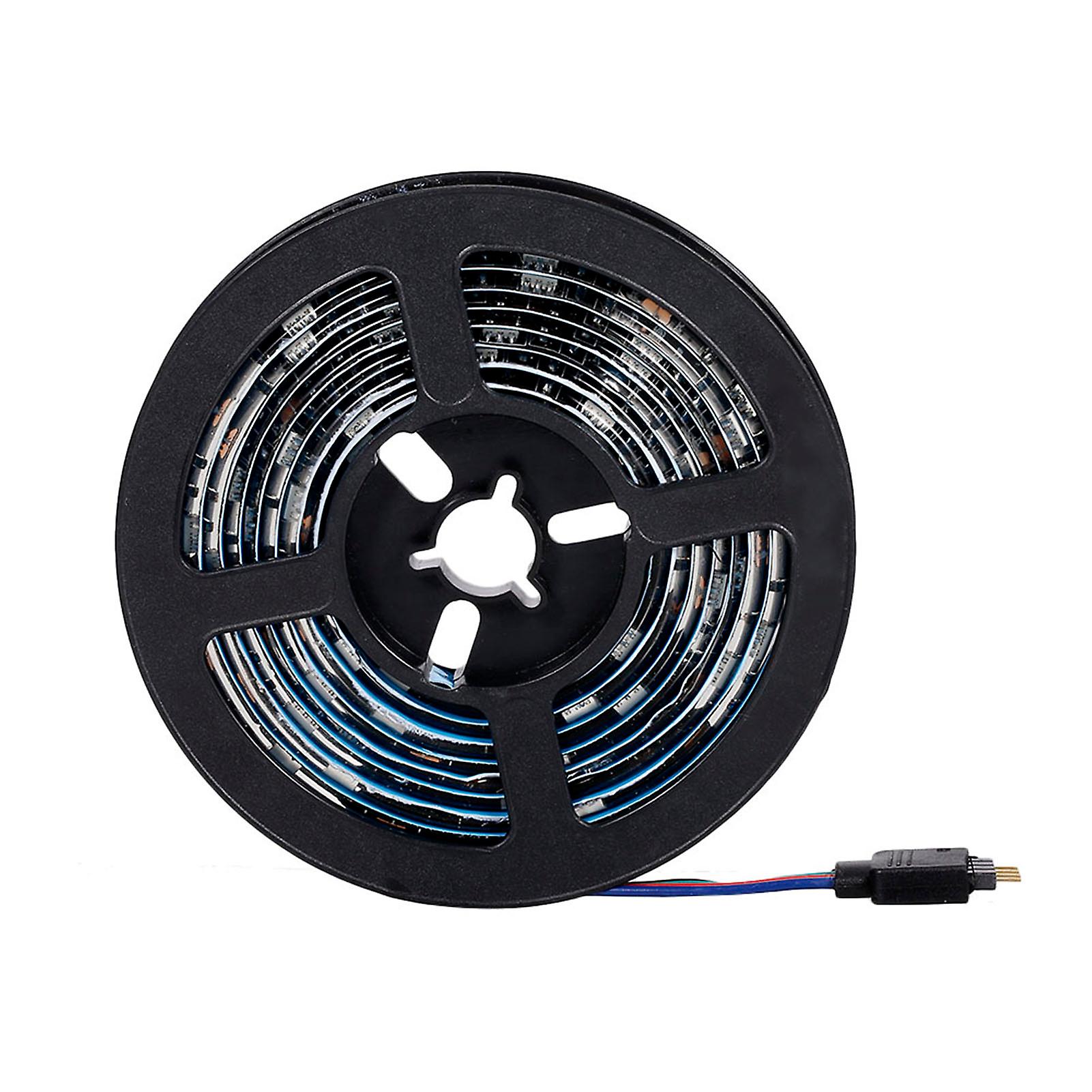 Multicolor Usb Power Led Strip Lights 5050 Rgb Tv Backlight Bt App Remote Music Led Lights 5m 16.4ft